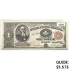 Image 1 : 1891 $1 United States Treasury Note - Large Size