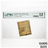 Image 1 : 1776 3 Pence Pennsylvania Colonial Note PMG F 12