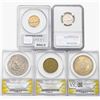 Image 2 : [5] 1837-1974-D Varied Coinage Collection PCGS/NGC/ANACS