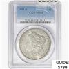 Image 1 : 1881-S Morgan Silver Dollar PCGS MS66