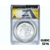 Image 1 : 1880-S Morgan Silver Dollar ANACS MS64