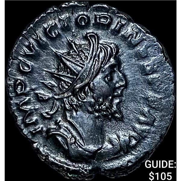 Roman Victorinus 269-271 AD Bi Dbl Denarius CHOICE AU