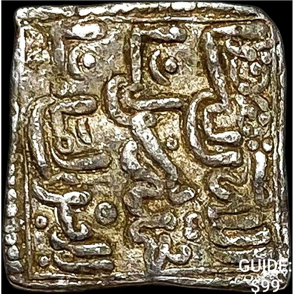 1163-1269 Spain Almohad Silver Square Dirham NEARLY UNCIRCULATED