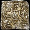Image 1 : 1163-1269 Spain Almohad Silver Square Dirham NEARLY UNCIRCULATED