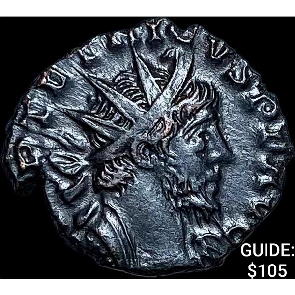Roman Victorinus 269-271 AD Bi Dbl Denarius CHOICE AU