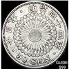 Image 1 : 1906-1912 Japan Silver 50 Sen CLOSELY UNCIRCULATED