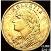 Image 1 : 1935-B Switzerland 20 Gold Francs .1867oz UNCIRCULATED