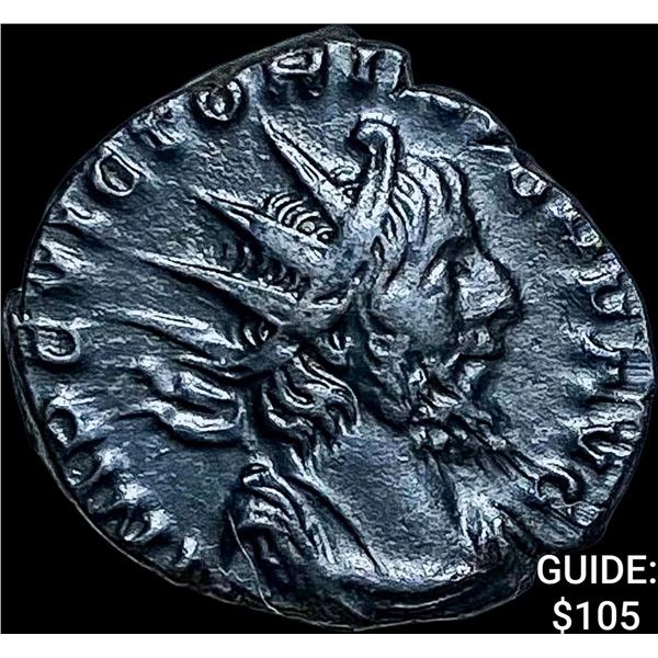 Roman Victorinus 269-271 AD Bi Dbl Denarius CHOICE AU