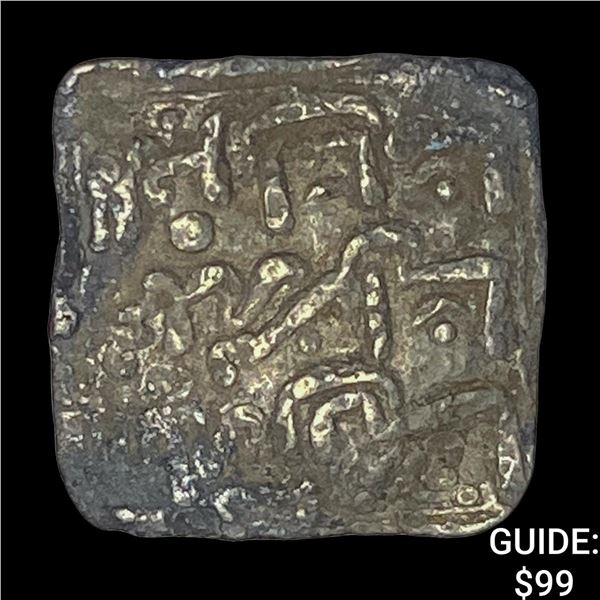1163-1269 Spain Almohad Silver Square Dirham NEARLY UNCIRCULATED
