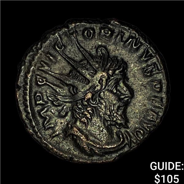 Roman Victorinus 269-271 AD Bi Dbl Denarius CHOICE AU