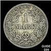 Image 1 : 1876-A Germany Silver 1 Reichsmark NEARLY UNCIRCULATED
