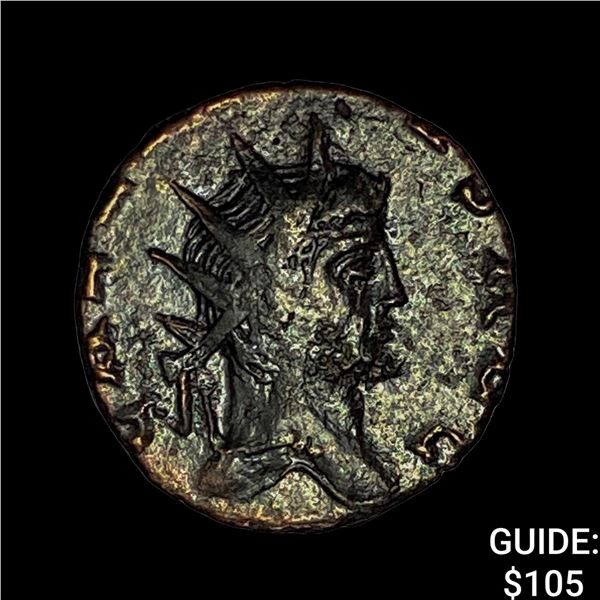 Roman Gallienus, 253-268 AD BI DBL Denarius CHOICE AU