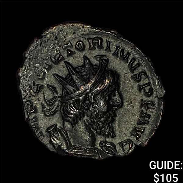 Roman Victorinus 269-271 AD Bi Dbl Denarius CHOICE AU