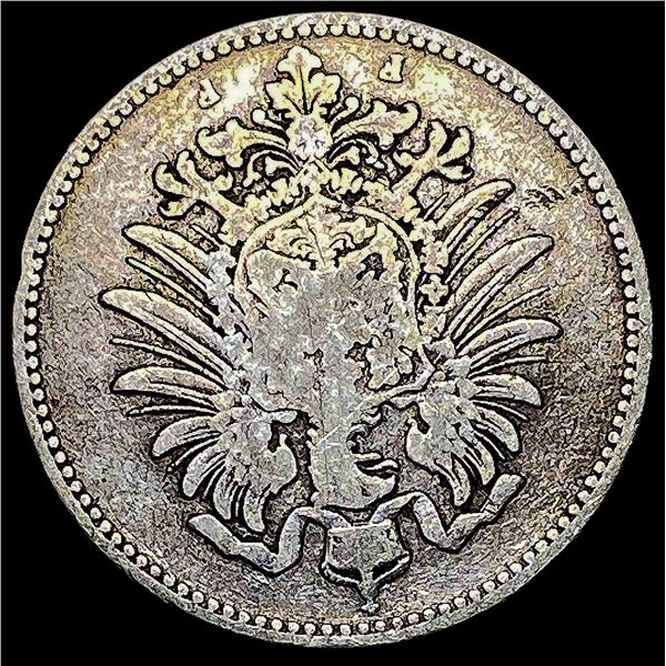 1881-F Germany Silver 1 Reichsmark NEARLY UNCIRCULATED