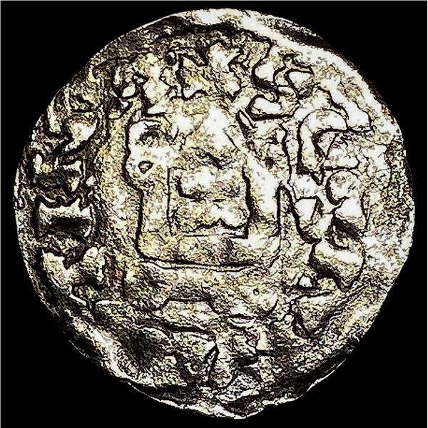 1150-1200 AD France Abbey of St.Martin Silver Denier NEARLY UNCIRCULATED