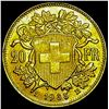 Image 2 : 1935-LB Switzerland Gold 20 Francs 0.1867oz UNCIRCULATED