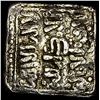 Image 1 : 1163-1269 Spain Almohad Silver Square Dirham NEARLY UNCIRCULATED