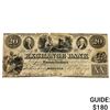 Image 1 : 1850 $20 Exchange Bank of Virgina Note 4