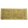 Image 2 : 1864 $50 Confed. States Of America Note-Richmond 5