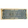 Image 2 : 1864 $5 Confed. States of America-Richmond 4