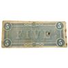 Image 2 : 1864 $5 Confed. States of America Note-Richmond 5