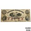 Image 1 : 1859 $50 Merchants&Planters Bank-Georgia