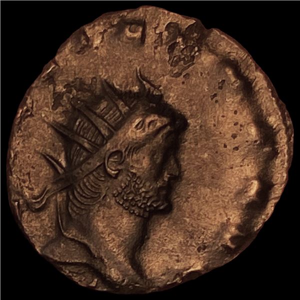 Roman Gallienus, 253-268 AD BI DBL Denarius CHOICE AU