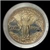 Image 1 : 2002 South Africa Silver Elephant 5 Cents CHOICE PROOF