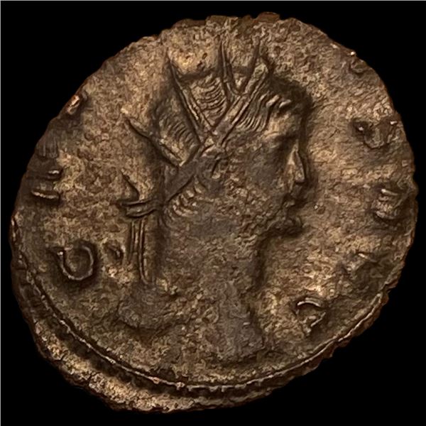 Roman Gallienus, 253-268 AD BI DBL Denarius CHOICE AU