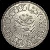 Image 2 : 1939 Egypt Farouk Silver 20 Piastres NEARLY UNCIRCULATED