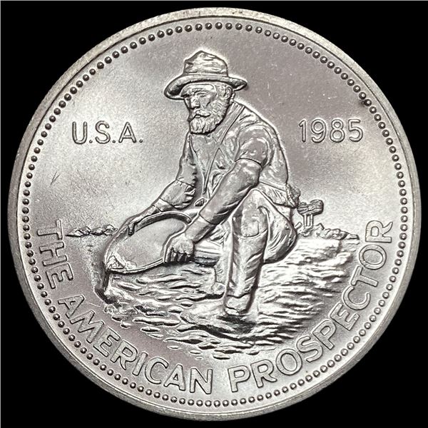 1985 Engelhard Prospector Silver 1 Troy OZ UNCIRCULATED