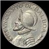 Image 1 : 1930 Panama Silver 1/4 Balboa UNCIRCULATED