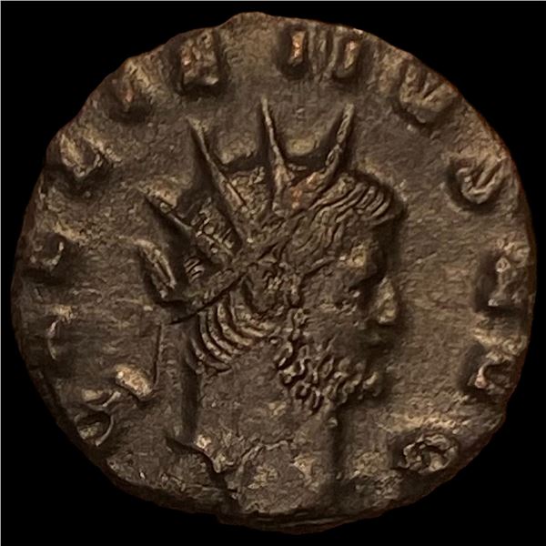 Roman Gallienus, 253-268 AD BI DBL Denarius CHOICE AU