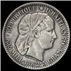 Image 1 : 1882 Haiti Silver 20 Centimes NEARLY UNCIRCULATED