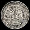 Image 2 : 1882 Haiti Silver 20 Centimes NEARLY UNCIRCULATED