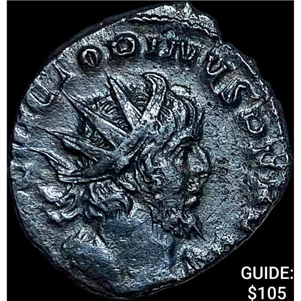 Roman Victorinus 269-271 AD Bi Dbl Denarius CHOICE AU