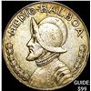 Image 1 : 1930 Panama Silver 1/2 Balboa NEARLY UNCIRCULATED