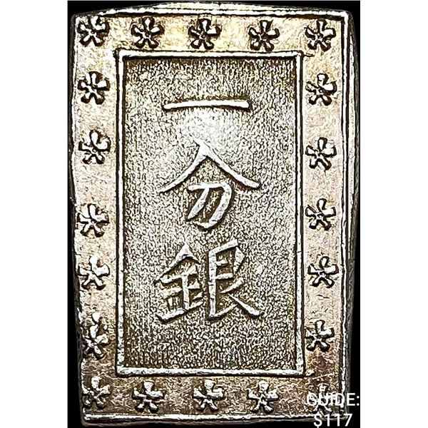 1859-1868 Japan Silver Bu UNCIRCULATED