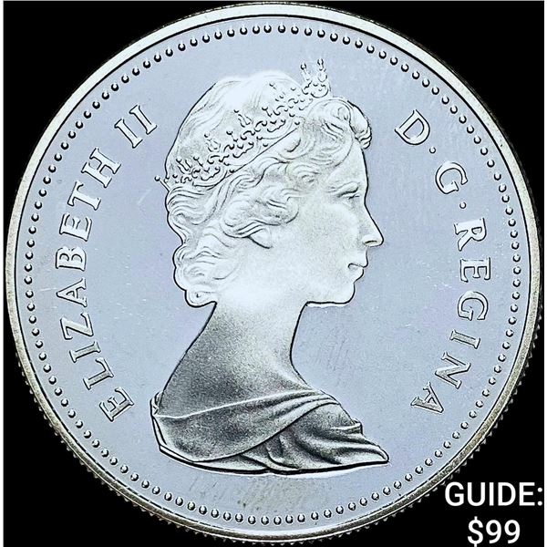 1981 Canada Silver Dollar .500oz CHOICE PROOF