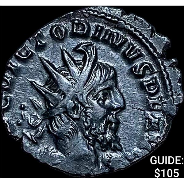 Roman Victorinus 269-271 AD Bi Dbl Denarius CHOICE AU