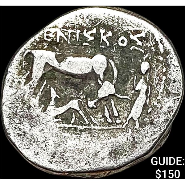 Illyria 260-167/98 BC Silver Drachm NEARLY UNCIRCULATED