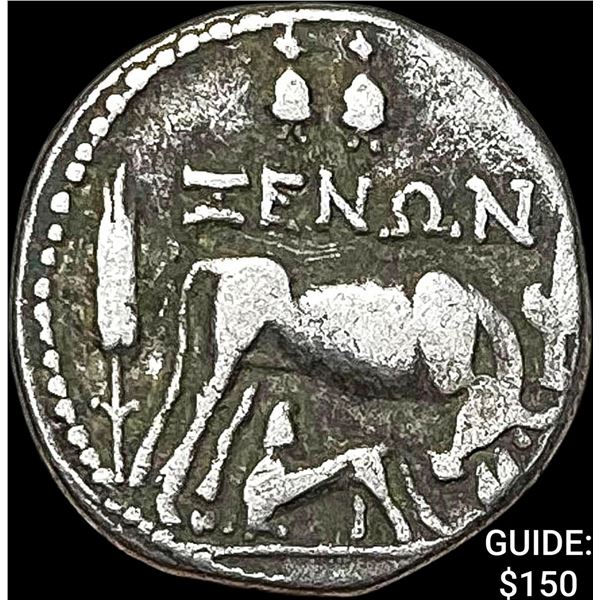 Illyria 260-167/98 BC Silver Drachm NEARLY UNCIRCULATED