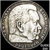 Image 1 : 1937-G Germany Hindenburg Silver 5 Reichsmark CLOSELY UNCIRCULATED