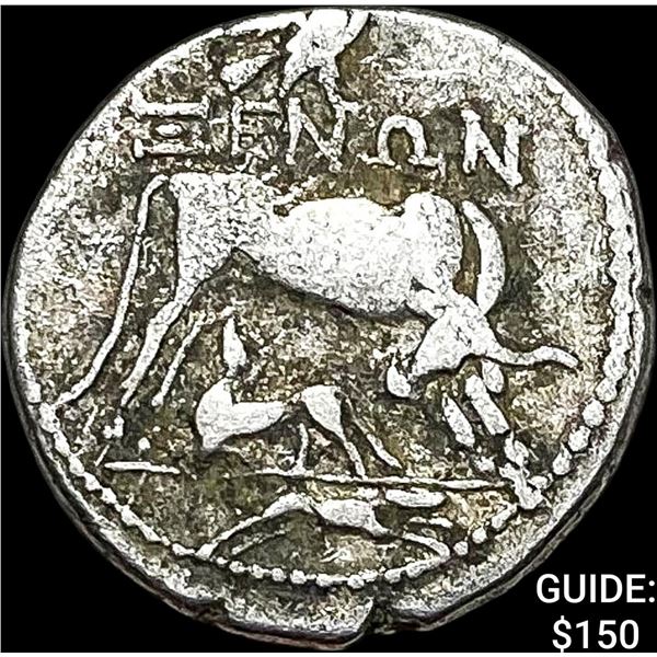 Illyria 260-167/98 BC Silver Drachm NEARLY UNCIRCULATED