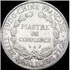 Image 2 : 1909-A French Indo-China Silver Piastre CLOSELY UNCIRCULATED