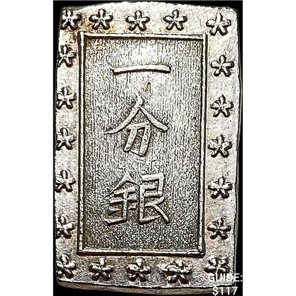 1859-1868 Japan Silver Bu UNCIRCULATED