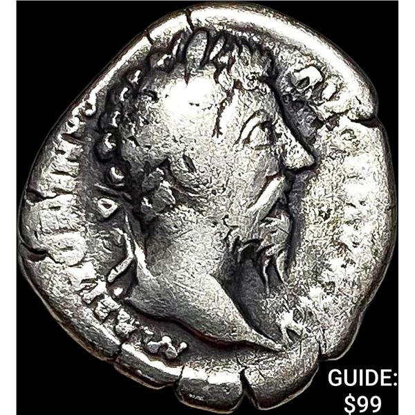 Roman Commodus 177-192 Silver Denarius NEARLY UNCIRCULATED