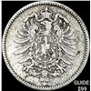 Image 1 : 1875-A Germnay Silver 1 Reichsmark NEARLY UNCIRCULATED