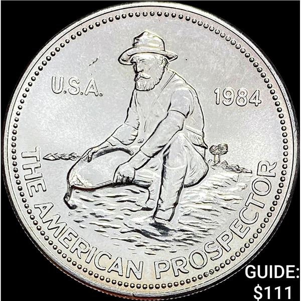 1984 Engelhard Prospector Silver Round UNCIRCULATED