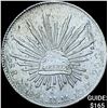 Image 1 : 1891Ga MM Mexico Silver 8 Reales Cap & Ray CHOICE AU